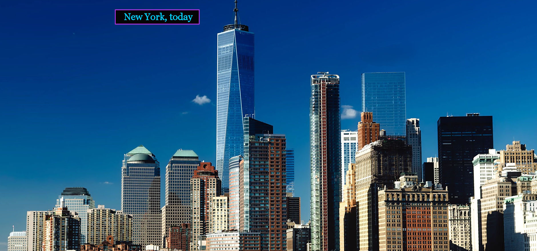 World Trade Tower, New York 2017